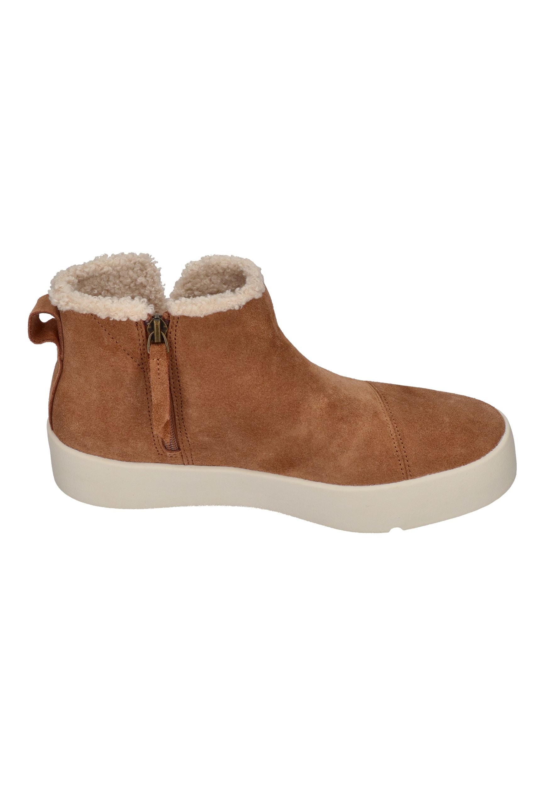 TOMS Damen Booties VERONA MID FAUX 10021437 brown sugar suede