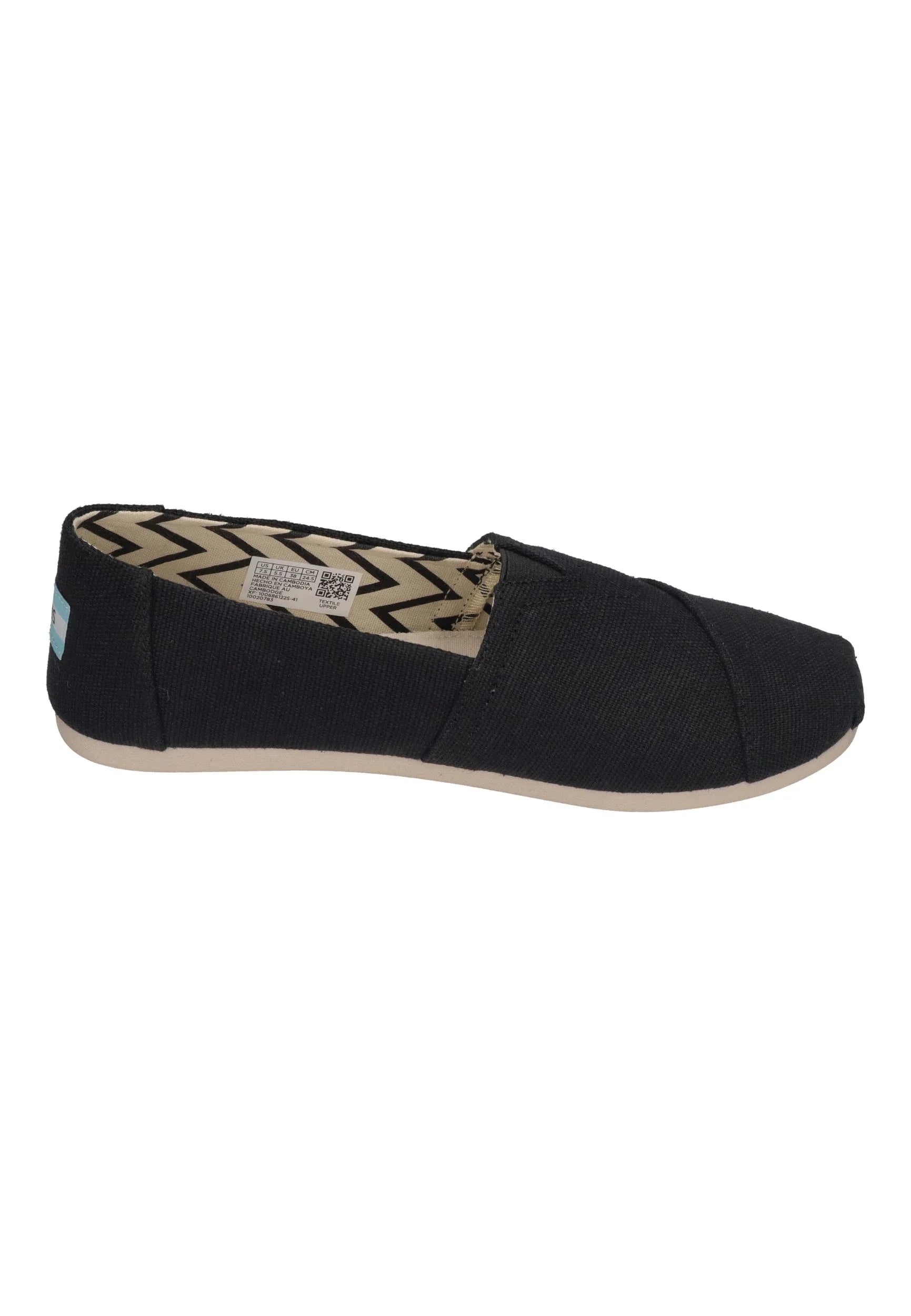 TOMS Damen Espadrilles ALPARGATA 10020783 black heritage