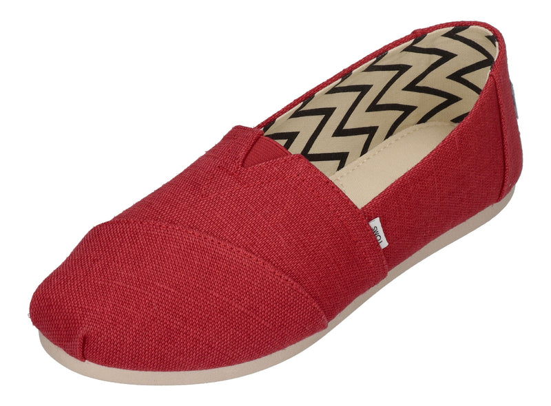 TOMS Damen Espadrilles - ALPARGATA 10020789 - red heritage