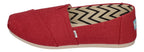 TOMS Damen Espadrilles - ALPARGATA 10020789 - red heritage
