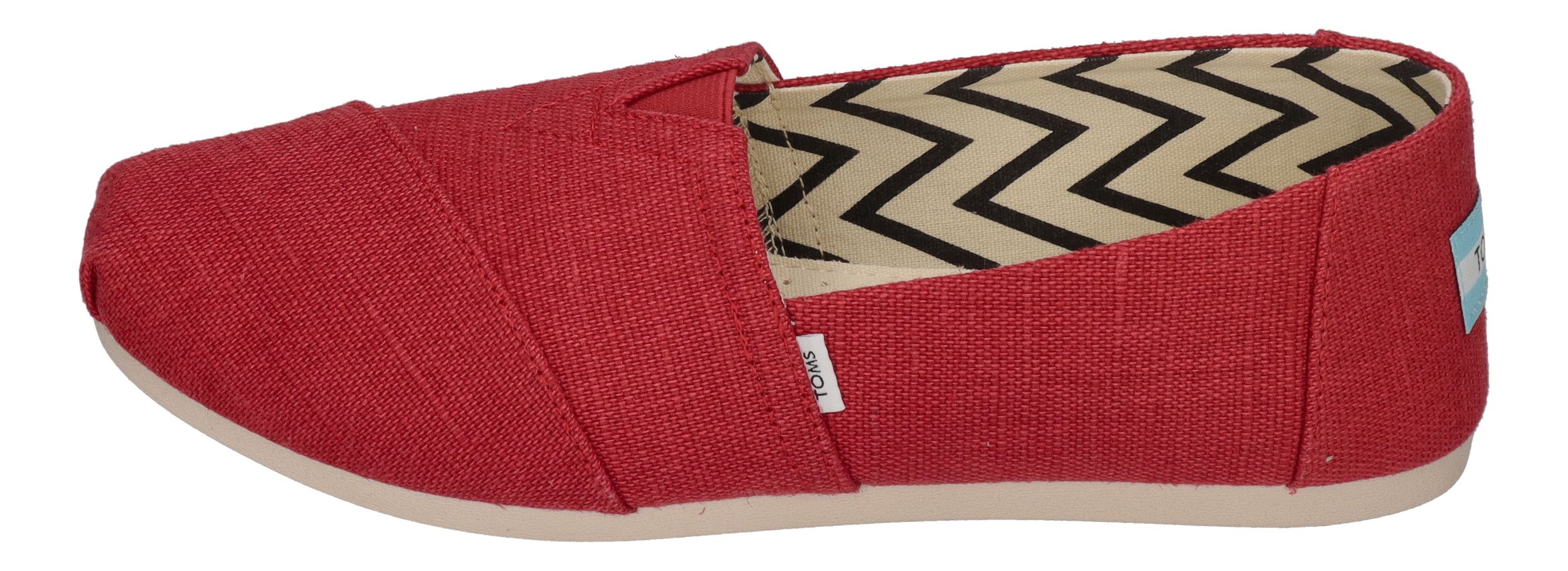 TOMS Damen Espadrilles - ALPARGATA 10020789 - red heritage