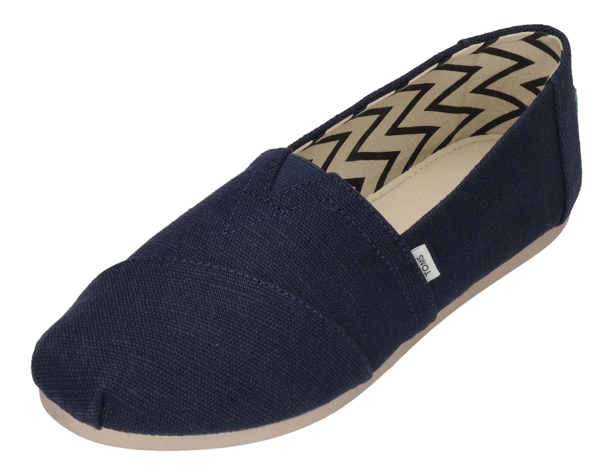 TOMS Damen Espadrilles - ALPARGATA WIDE 10020791 - navy heritage