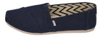 TOMS Damen Espadrilles - ALPARGATA WIDE 10020791 - navy heritage