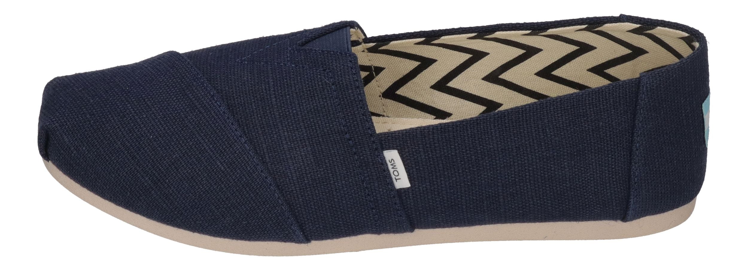 TOMS Damen Espadrilles - ALPARGATA WIDE 10020791 - navy heritage