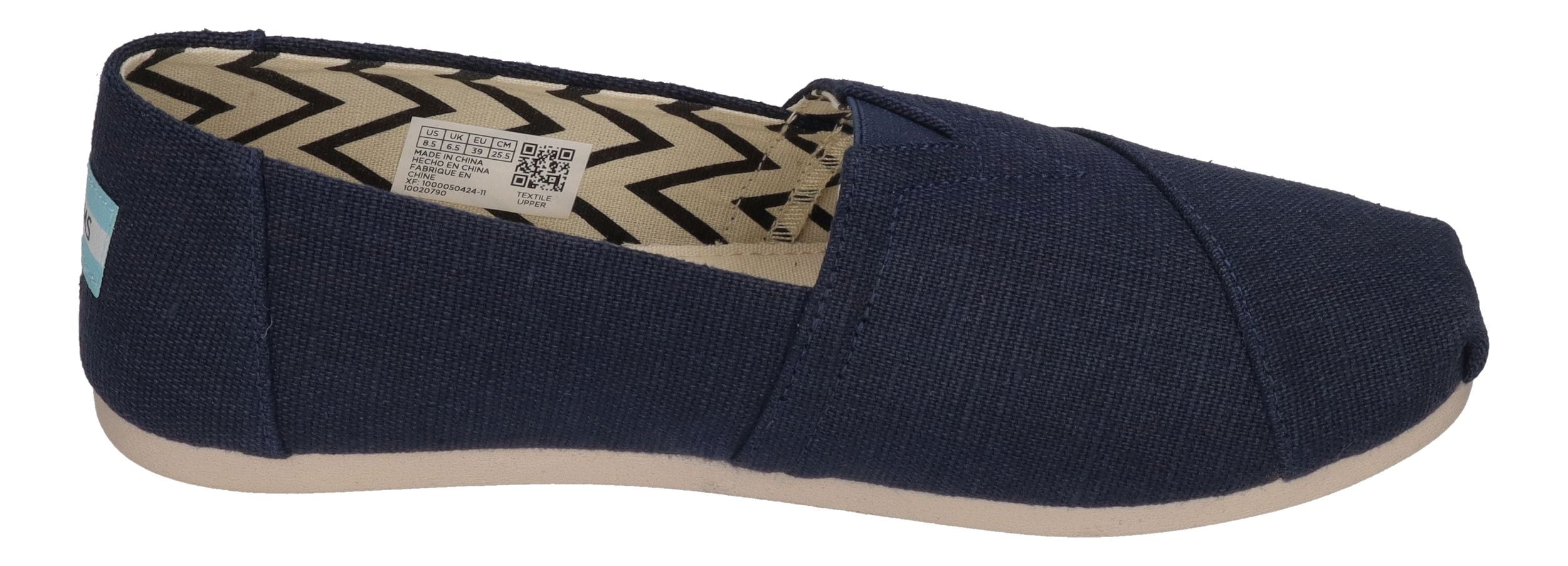 TOMS Damen Espadrilles - ALPARGATA WIDE 10020791 - navy heritage