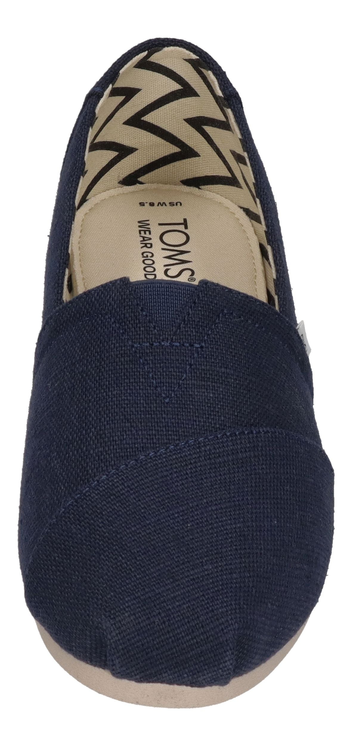 TOMS Damen Espadrilles - ALPARGATA WIDE 10020791 - navy heritage