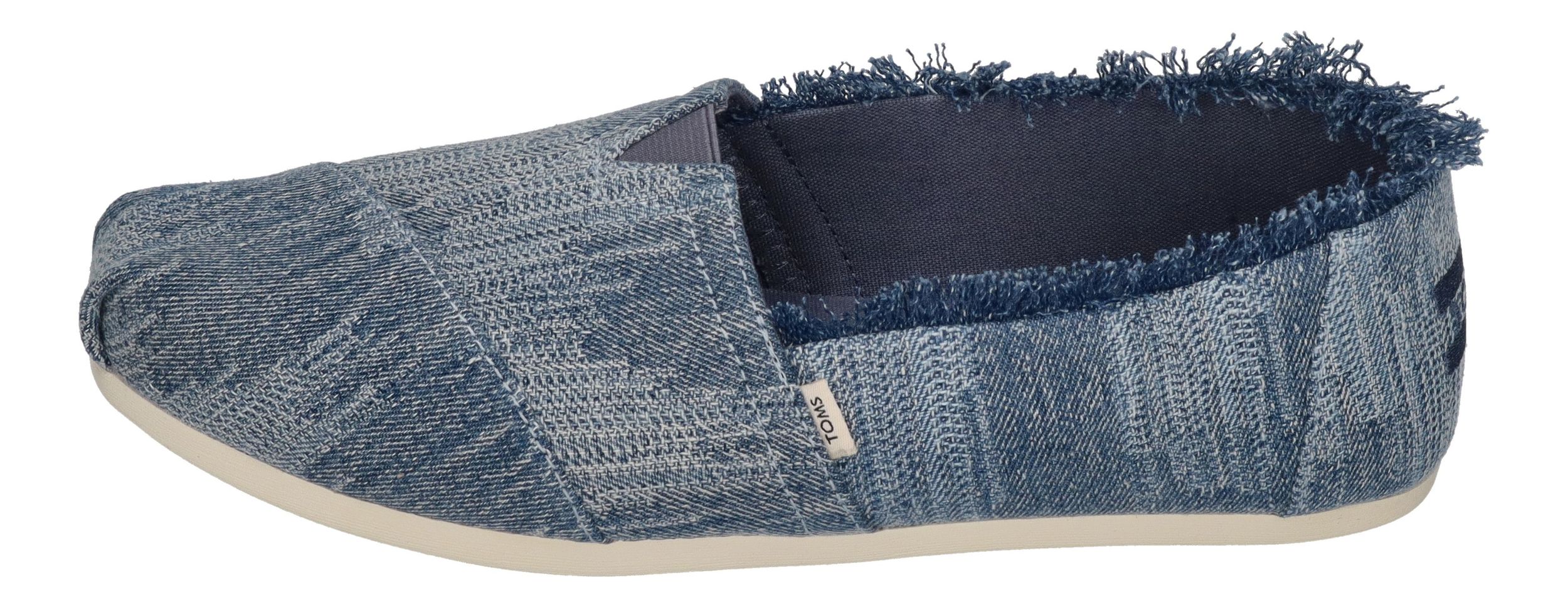 TOMS Damen Espadrilles - ALPARGATA 10021887 - dark sky textured
