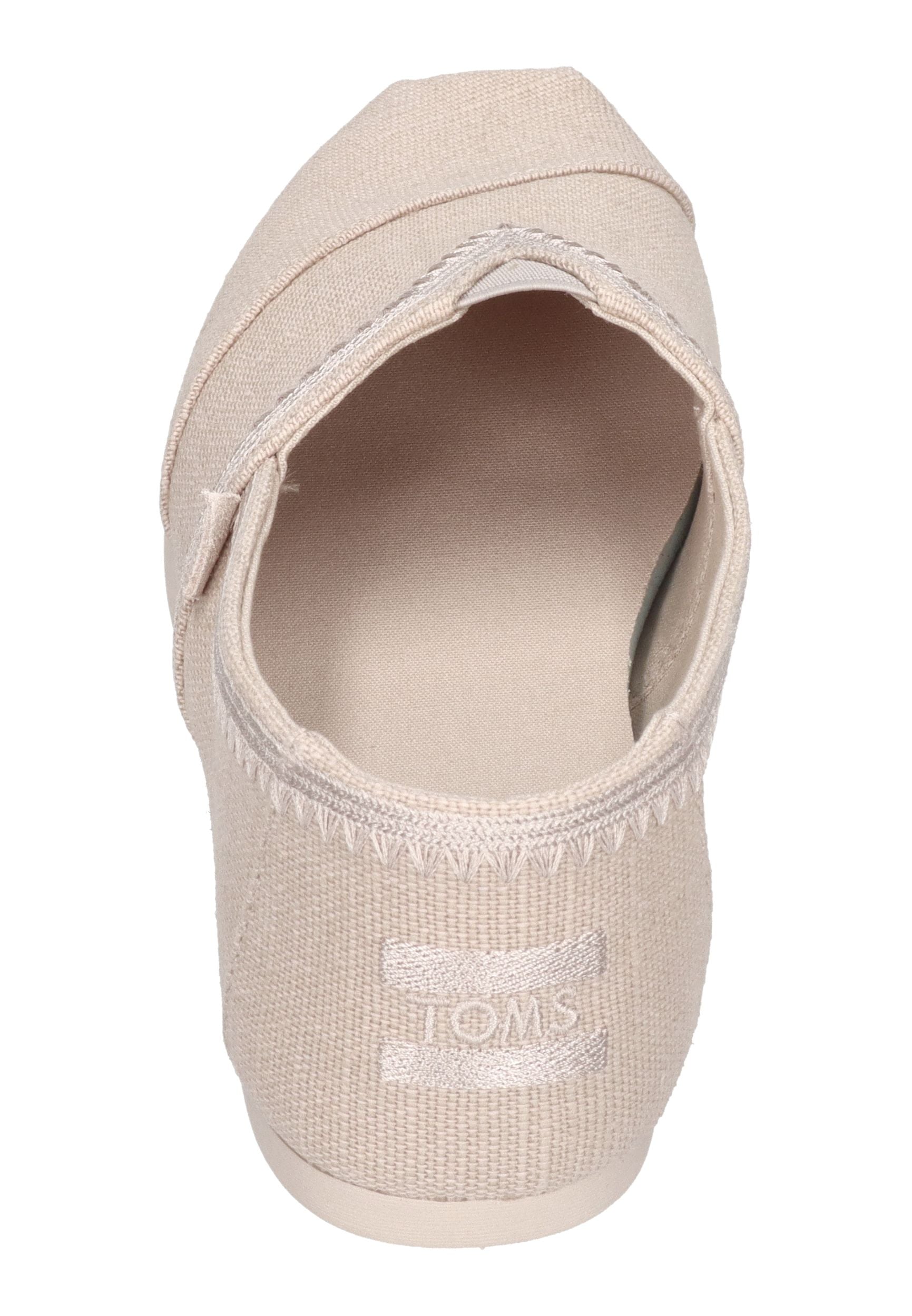 TOMS Damen Espadrilles ALPARGATA 10023040 soft grey heritage embroidery