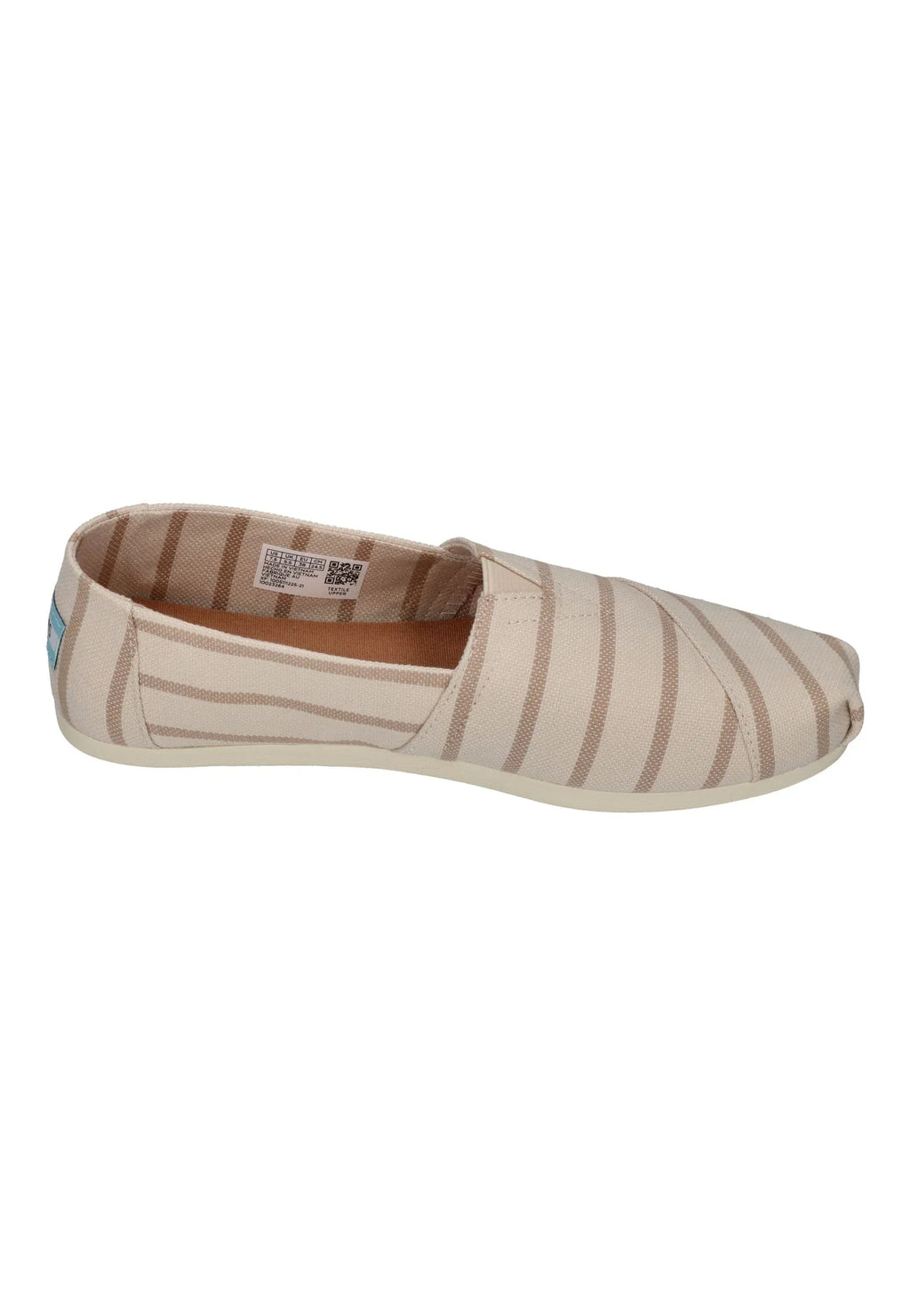 TOMS Damen Espadrilles ALPARGATA 10023264 natural oatmeal riviera stripe
