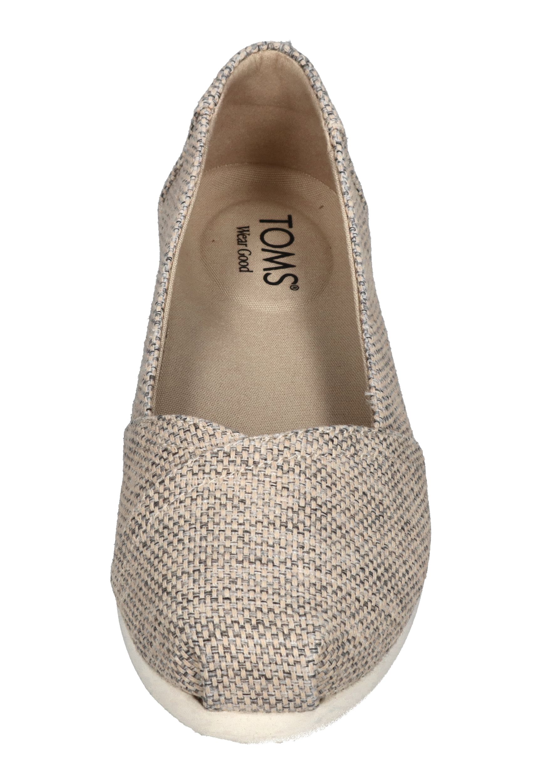 TOMS Damen Espadrilles ALPARGATA BALLET 10023021 fog textured melange