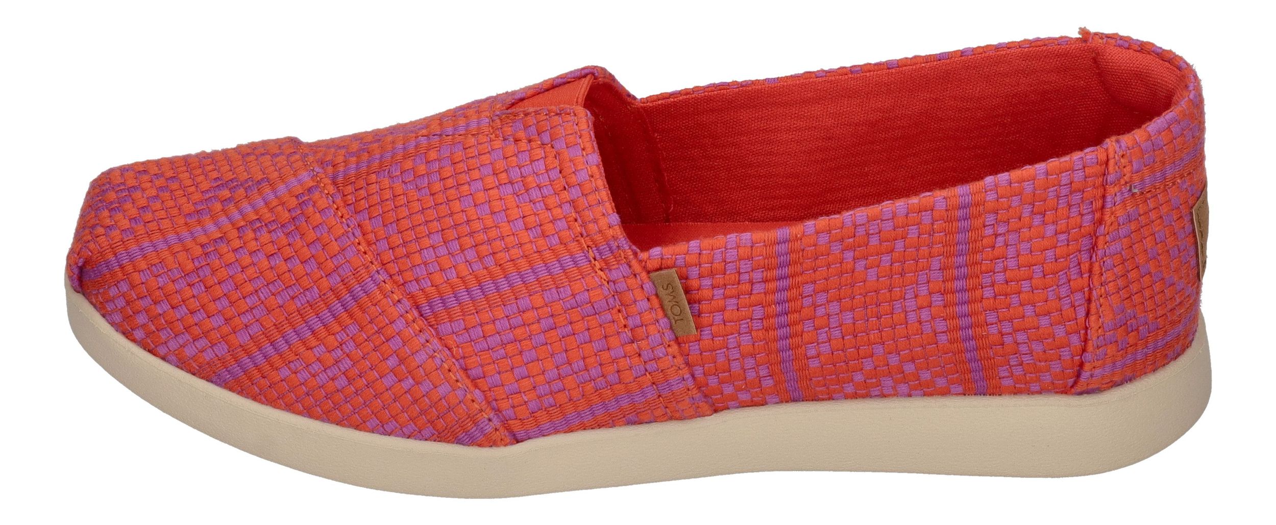 TOMS Damen Espadrilles - ALPARGATA PLUS 10021915 - flame diamond