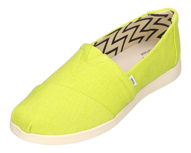 TOMS Damen Espadrilles - ALPARGATA PLUS 10021924 - bright lime heritage