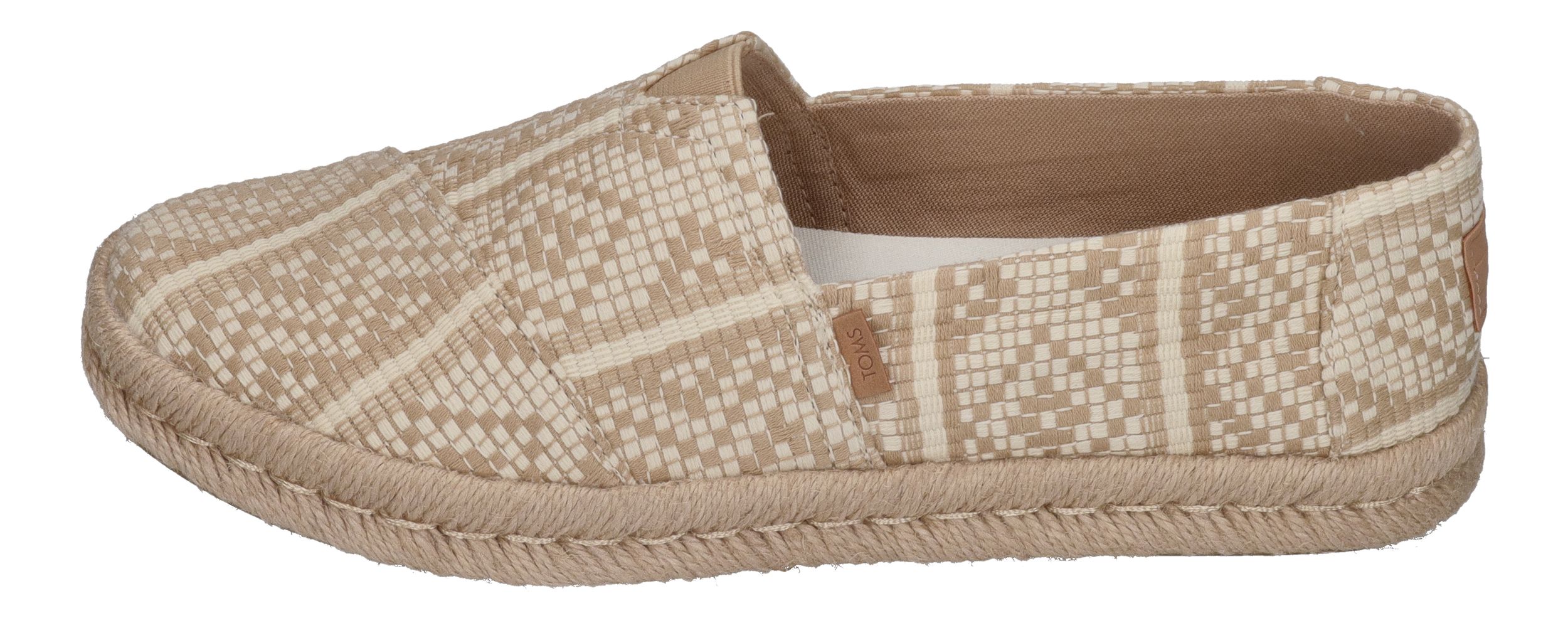 TOMS Damen Espadrilles - ALPARGATA ROPE 2.0 10021817 oatmeal diamond