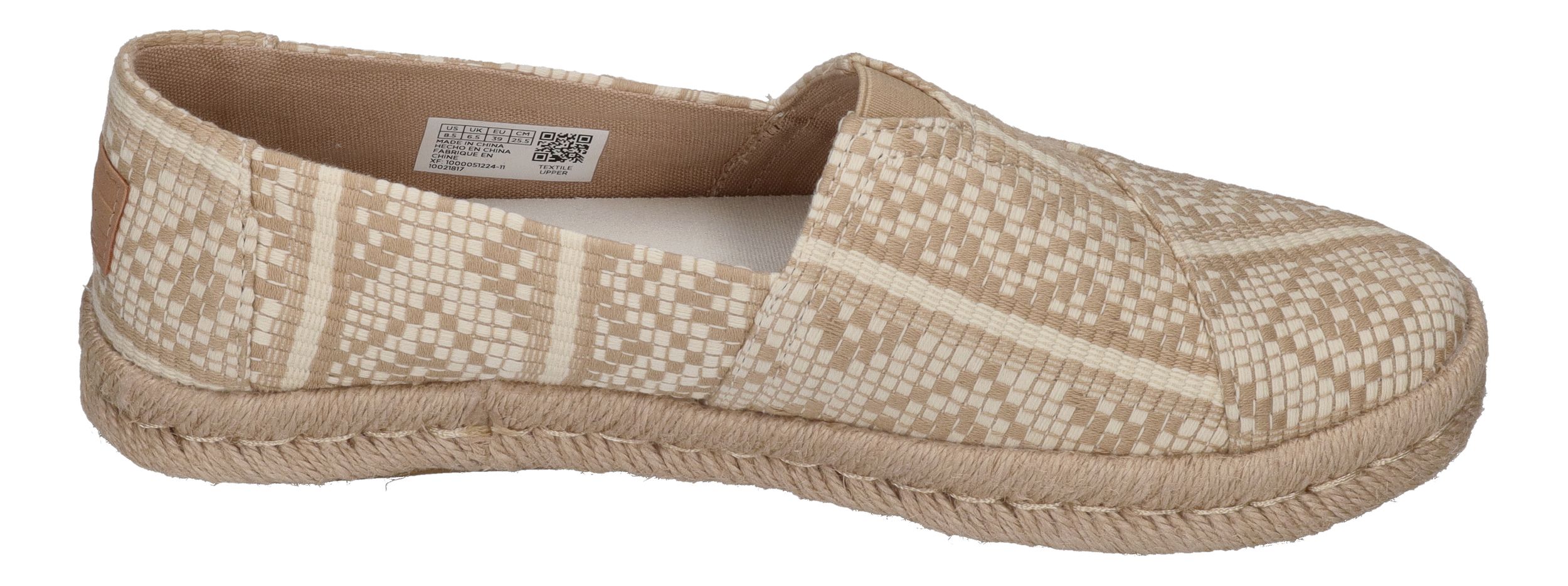 TOMS Damen Espadrilles - ALPARGATA ROPE 2.0 10021817 oatmeal diamond