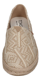 TOMS Damen Espadrilles - ALPARGATA ROPE 2.0 10021817 oatmeal diamond