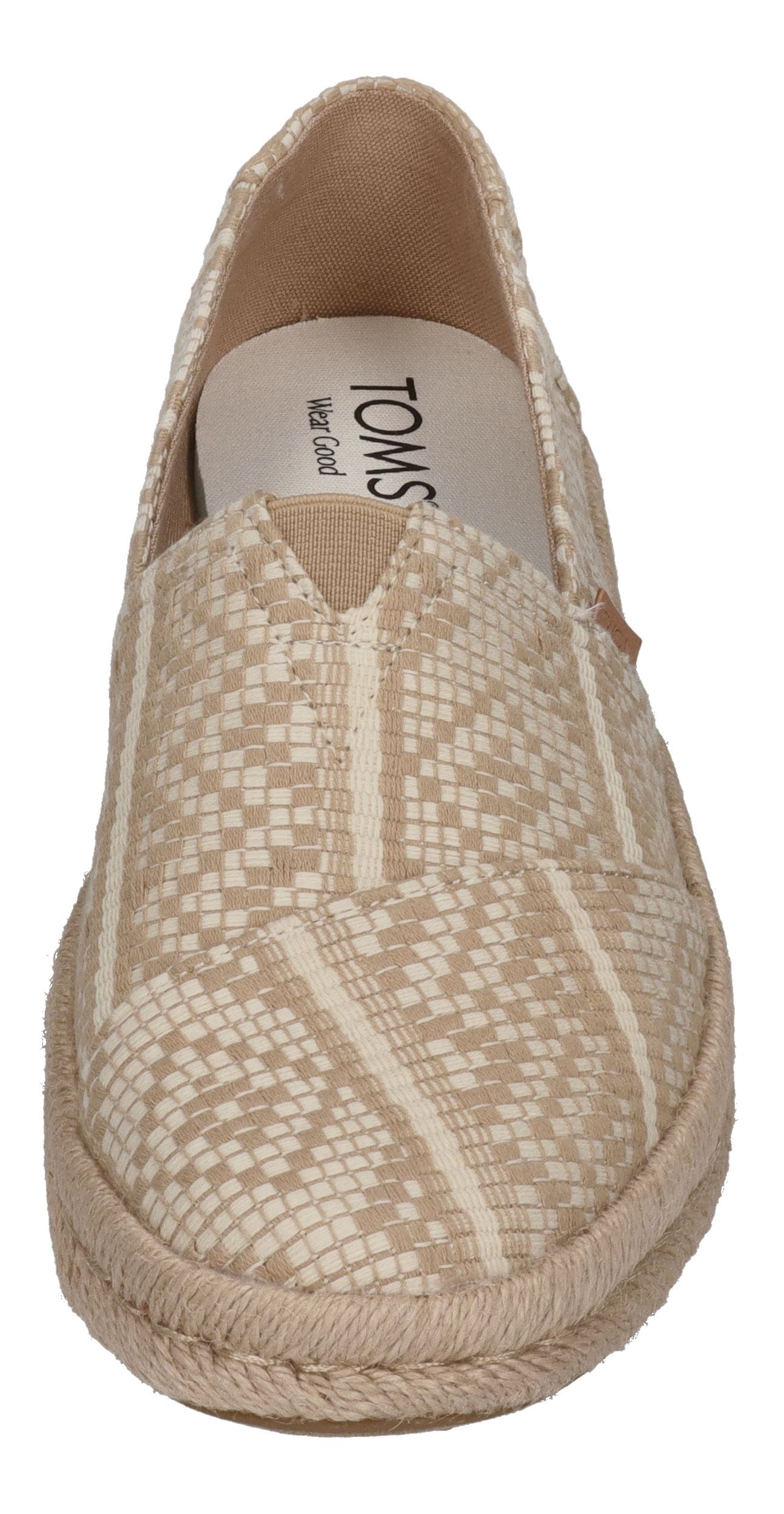 TOMS Damen Espadrilles - ALPARGATA ROPE 2.0 10021817 oatmeal diamond