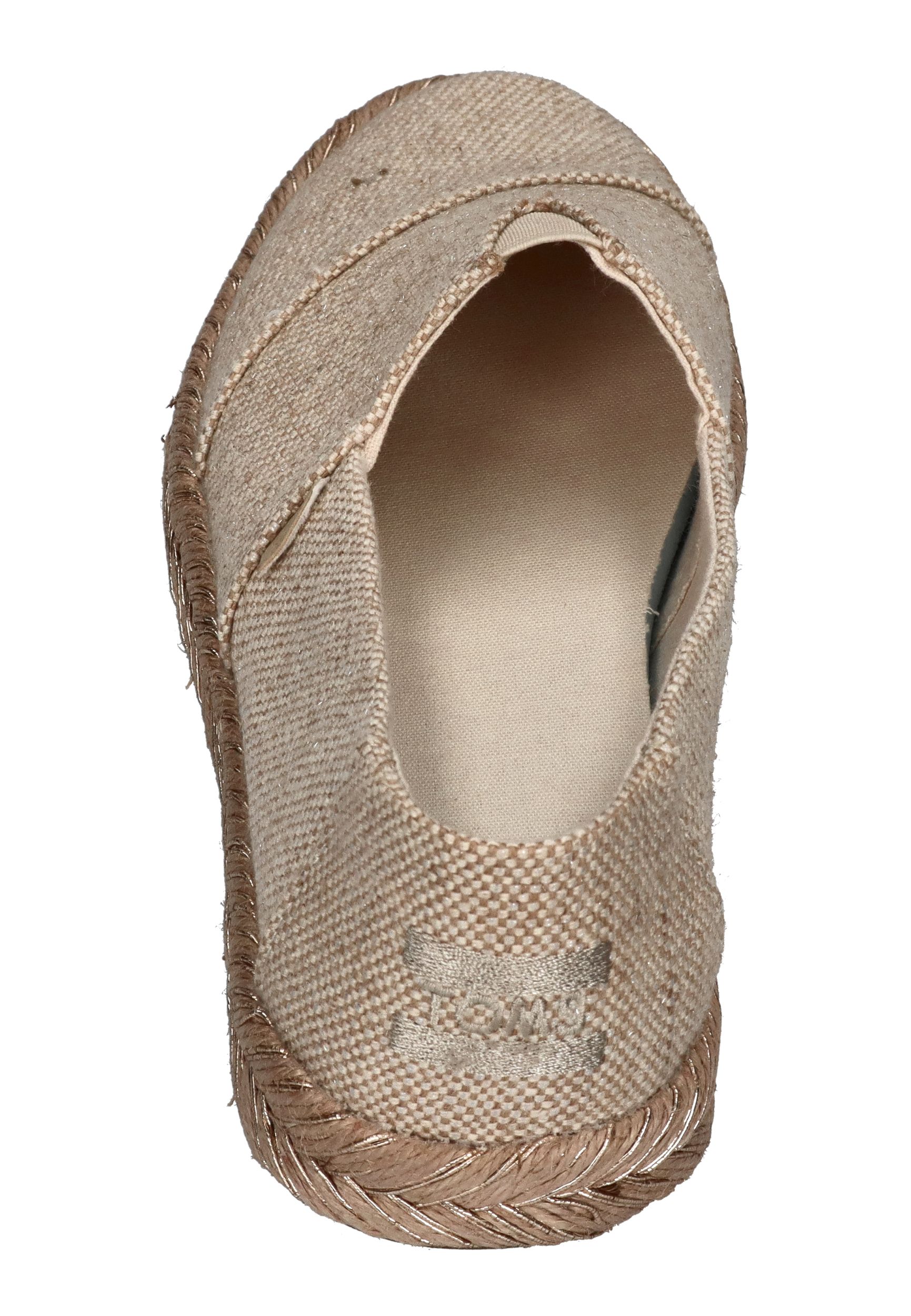 TOMS Damen Espadrilles ALPARGATA ROPE 2.0 10023022 champagne glimmer