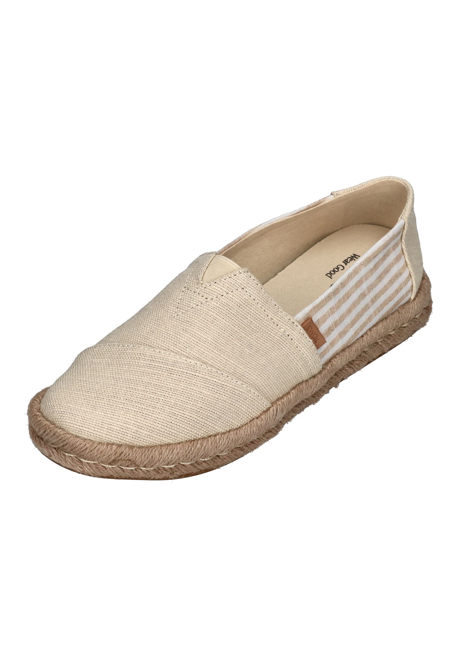 TOMS Damen Espadrilles ALPARGATA ROPE 2.0 10023242 beige heritage stripes
