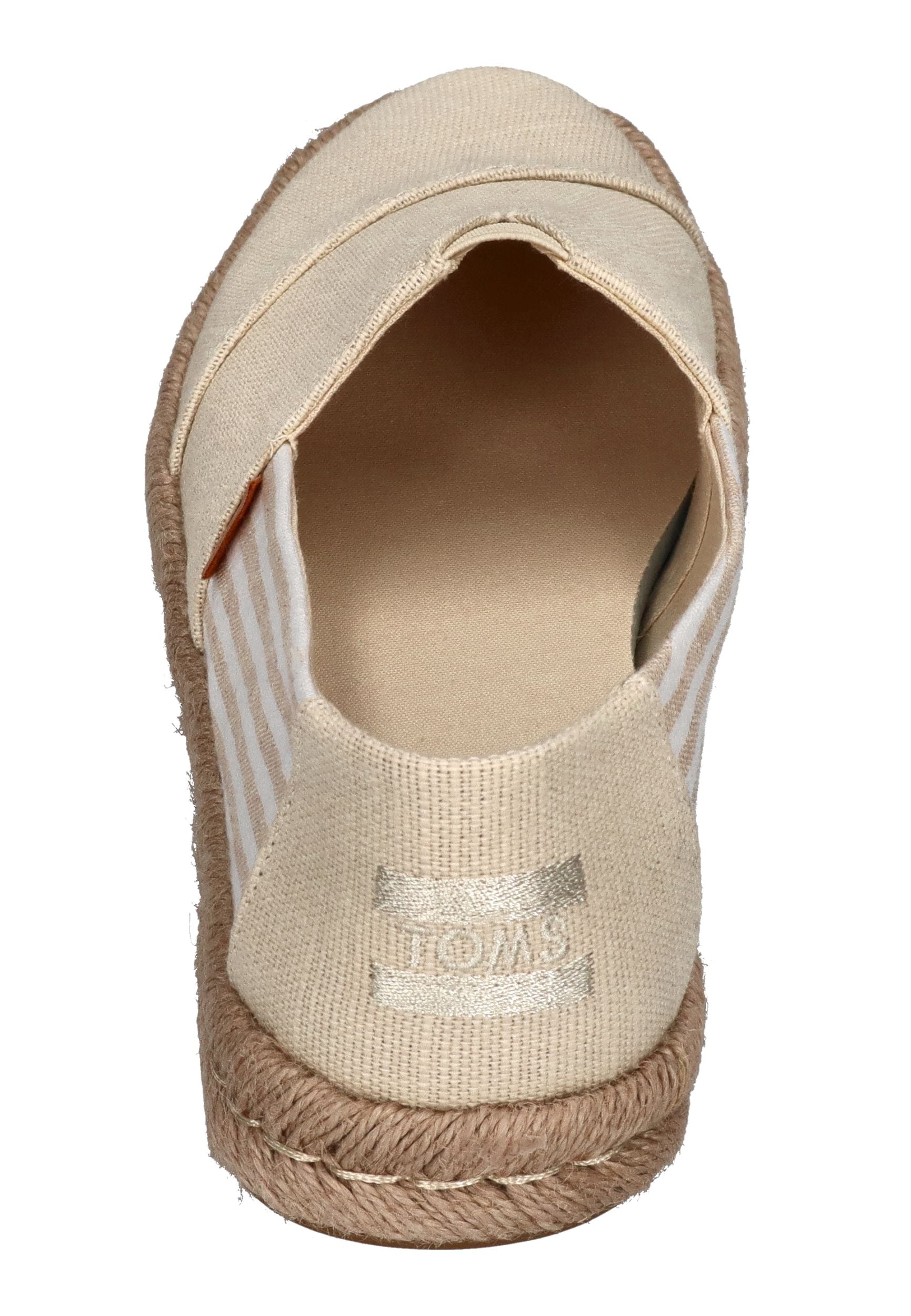 TOMS Damen Espadrilles ALPARGATA ROPE 2.0 10023242 beige heritage stripes