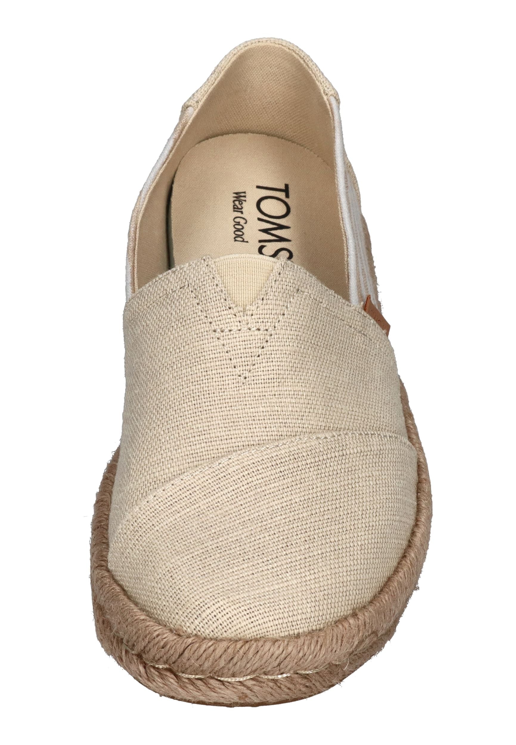 TOMS Damen Espadrilles ALPARGATA ROPE 2.0 10023242 beige heritage stripes