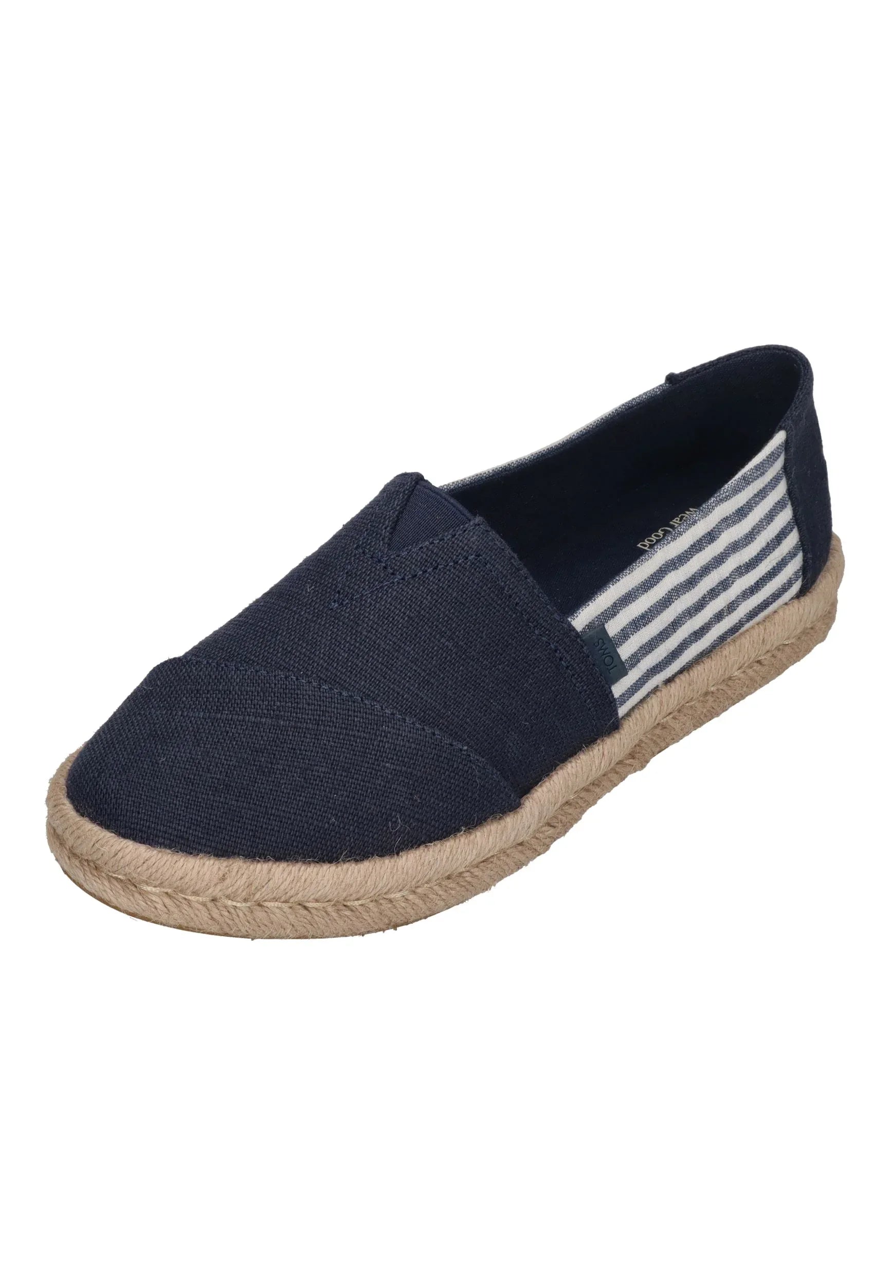 TOMS Damen Espadrilles ALPARGATA ROPE 2.0 10023243 navy heritage stripe