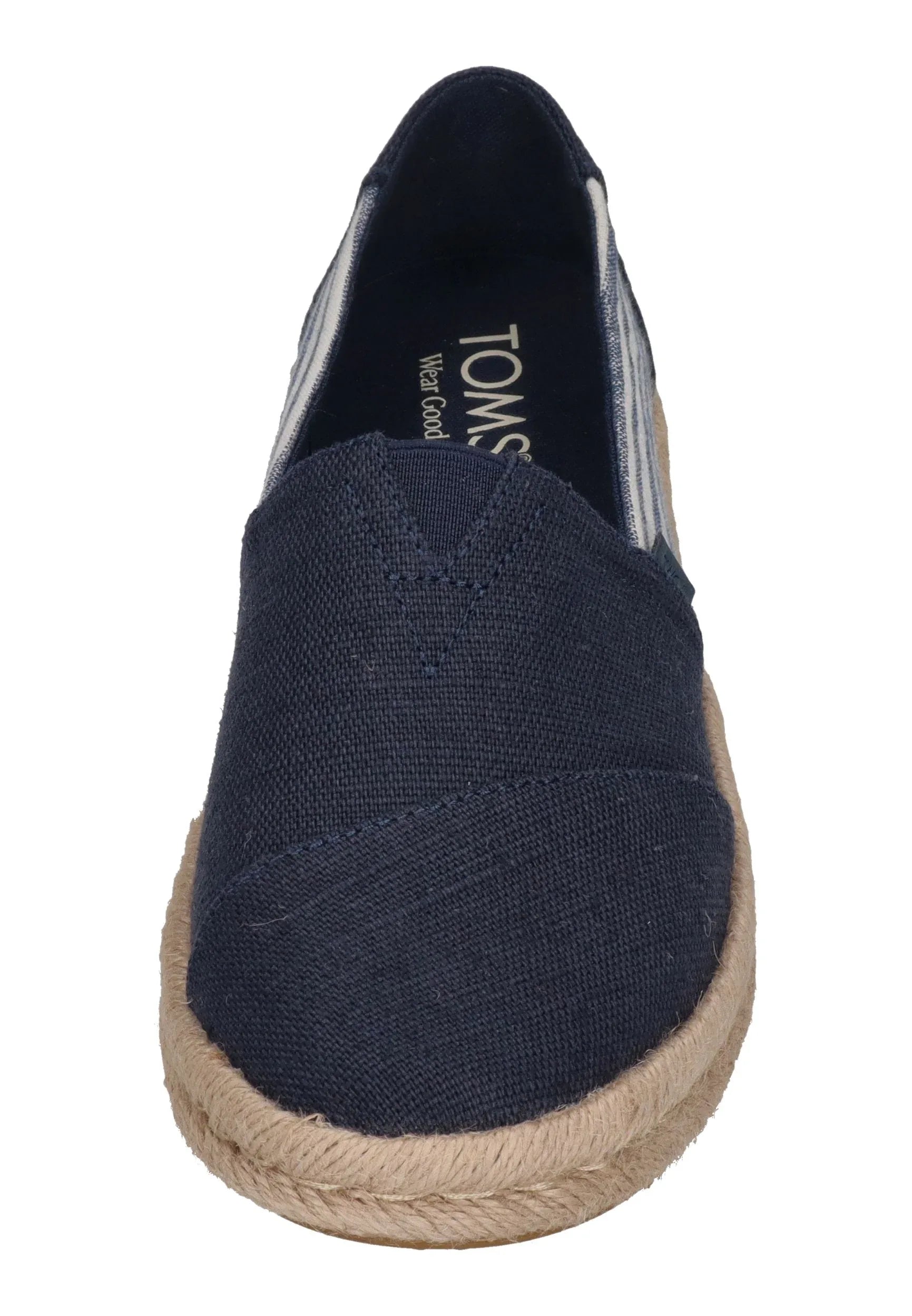 TOMS Damen Espadrilles ALPARGATA ROPE 2.0 10023243 navy heritage stripe