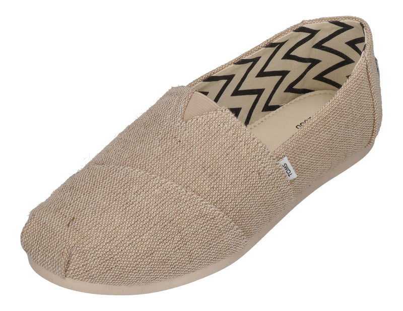 TOMS Damen Espadrilles - ALPARGATA WIDE 10020671 - natural undyed heritage