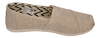 TOMS Damen Espadrilles - ALPARGATA WIDE 10020671 - natural undyed heritage