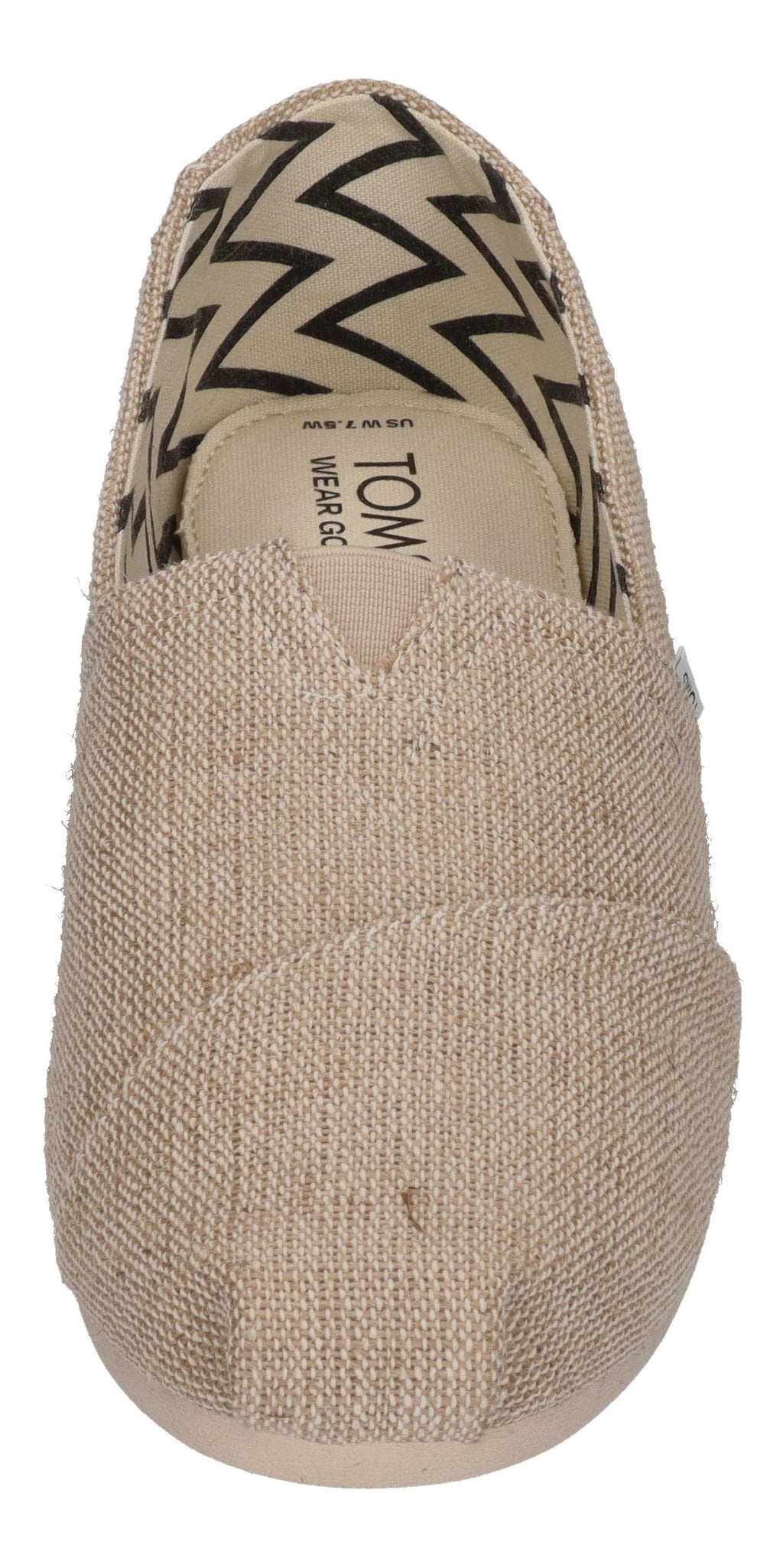 TOMS Damen Espadrilles - ALPARGATA WIDE 10020671 - natural undyed heritage