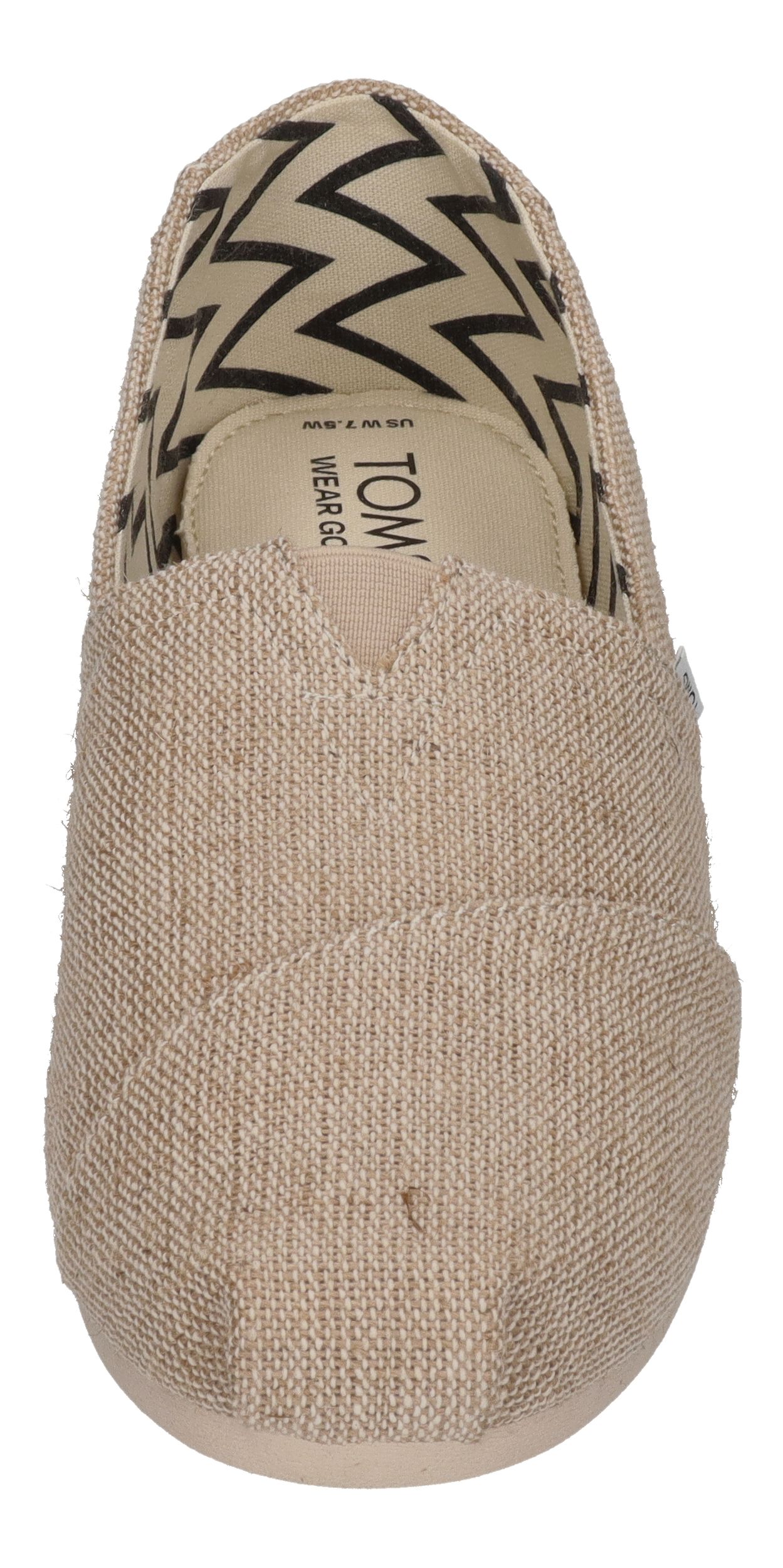 TOMS Damen Espadrilles - ALPARGATA WIDE 10020671 - natural undyed heritage