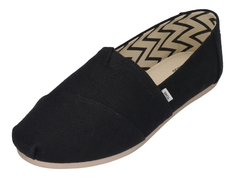 TOMS Damen Espadrilles - ALPARGATA WIDE 10020781 - black heritage