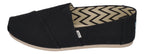 TOMS Damen Espadrilles - ALPARGATA WIDE 10020781 - black heritage