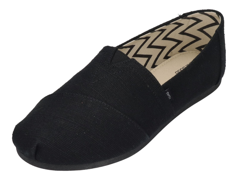 TOMS Damen Espadrilles - ALPARGATA WIDE 10020782 - black black heritage