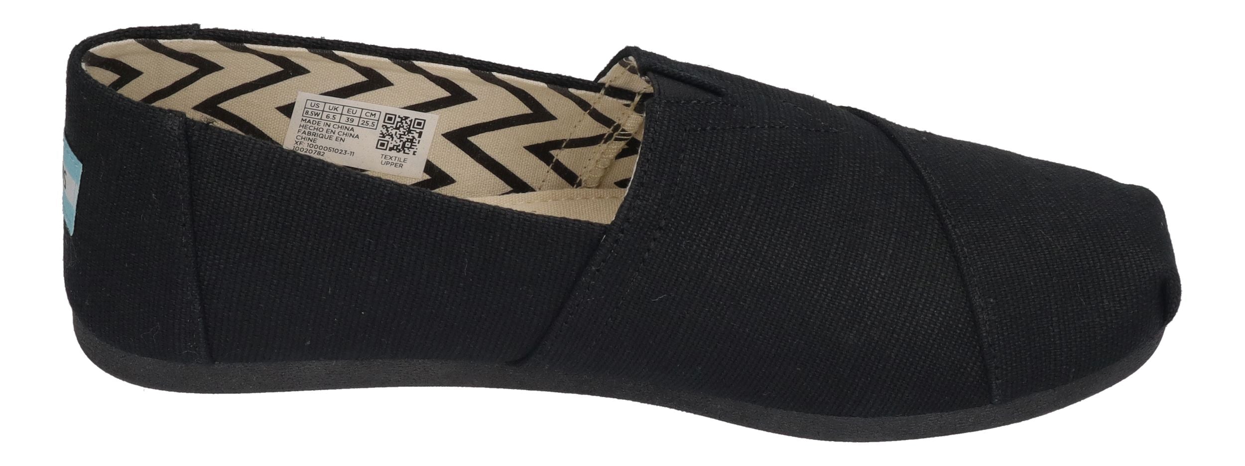 TOMS Damen Espadrilles - ALPARGATA WIDE 10020782 - black black heritage