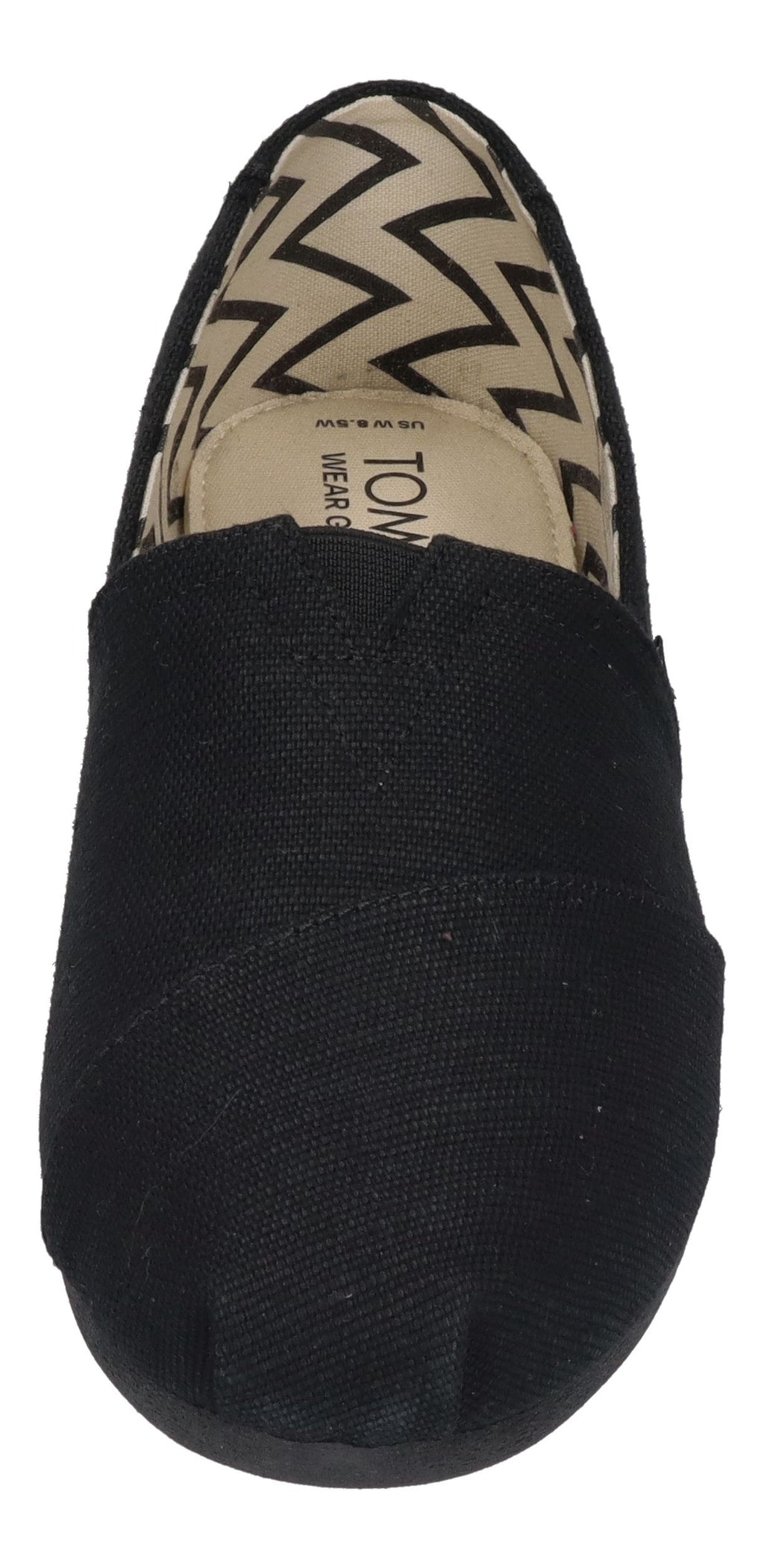 TOMS Damen Espadrilles - ALPARGATA WIDE 10020782 - black black heritage