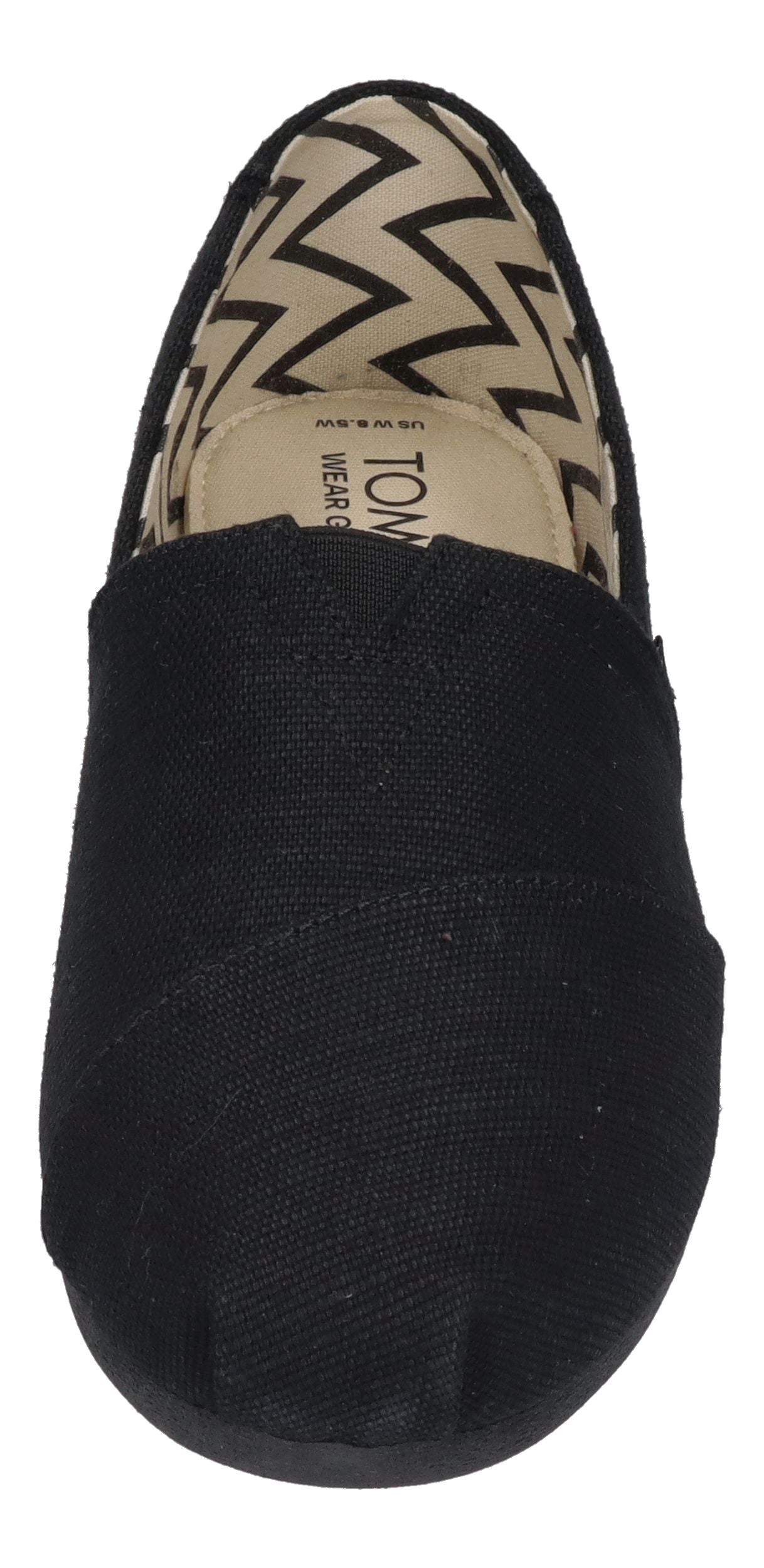 TOMS Damen Espadrilles - ALPARGATA WIDE 10020782 - black black heritage