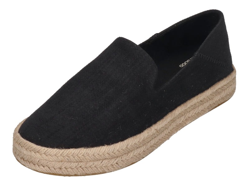 TOMS Damen Espadrilles - CAROLINA 10020990 - black heavy twill