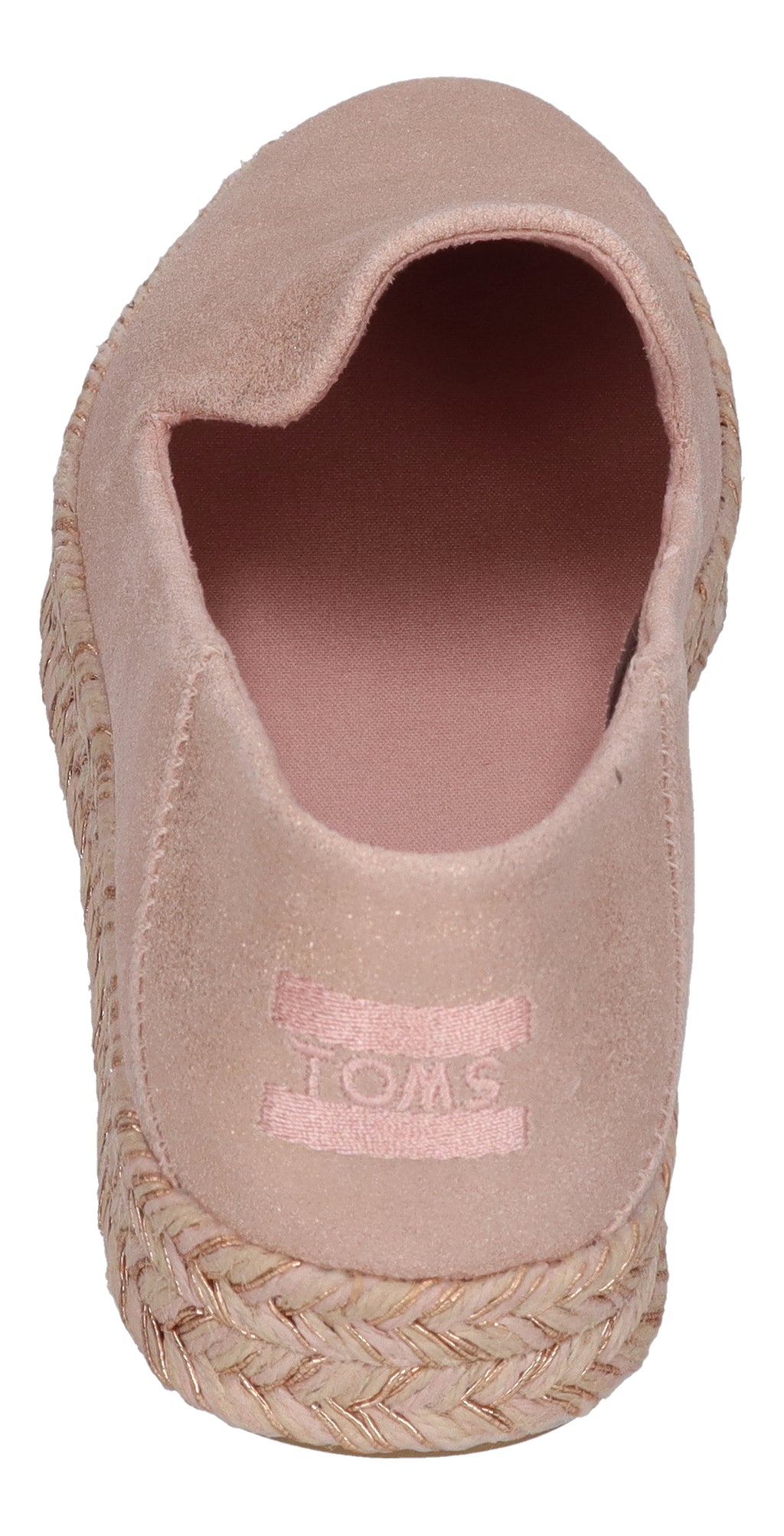 TOMS Damen Espadrilles - CAROLINA 10021868 - pale rose metallic
