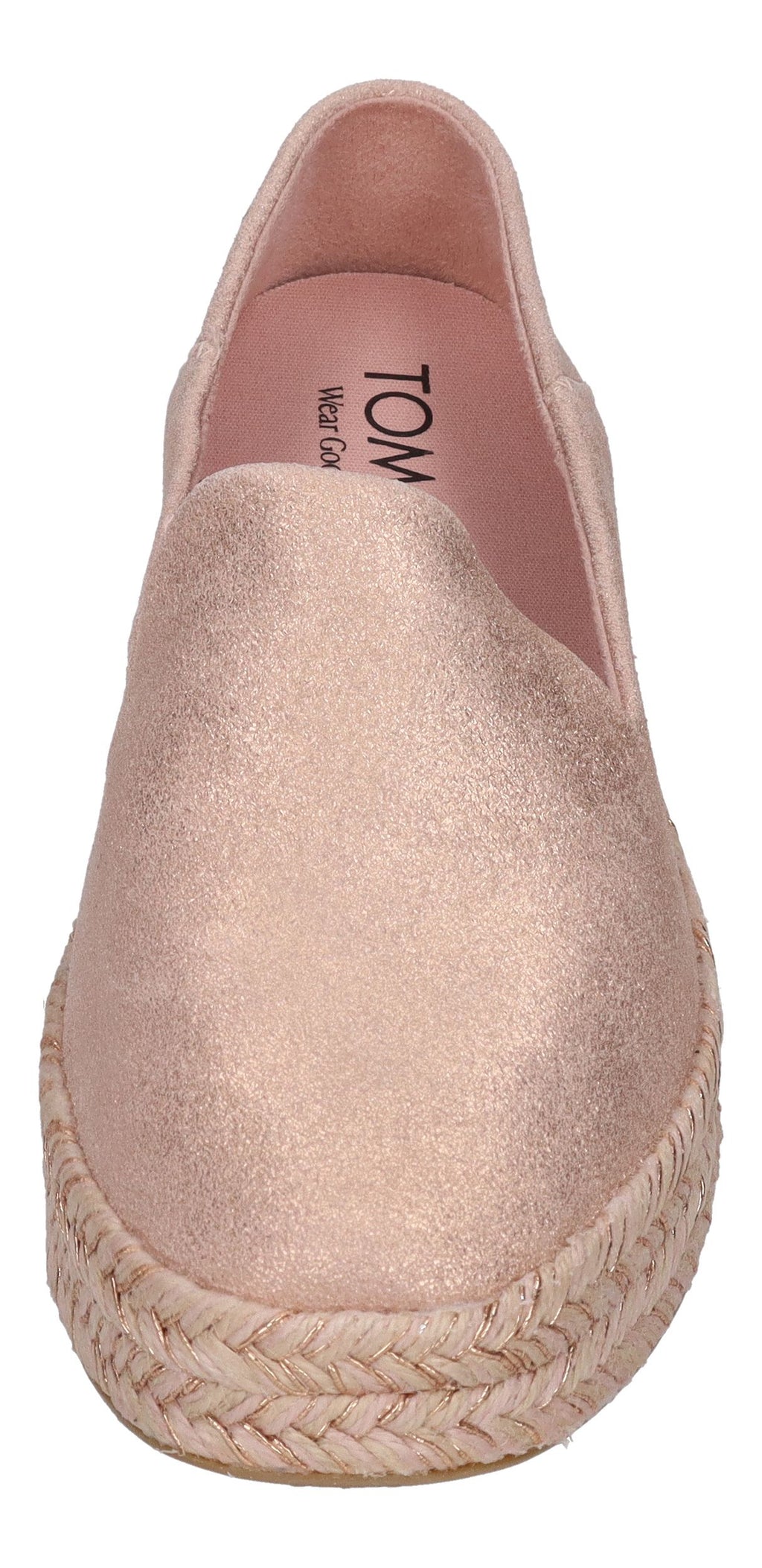 TOMS Damen Espadrilles - CAROLINA 10021868 - pale rose metallic