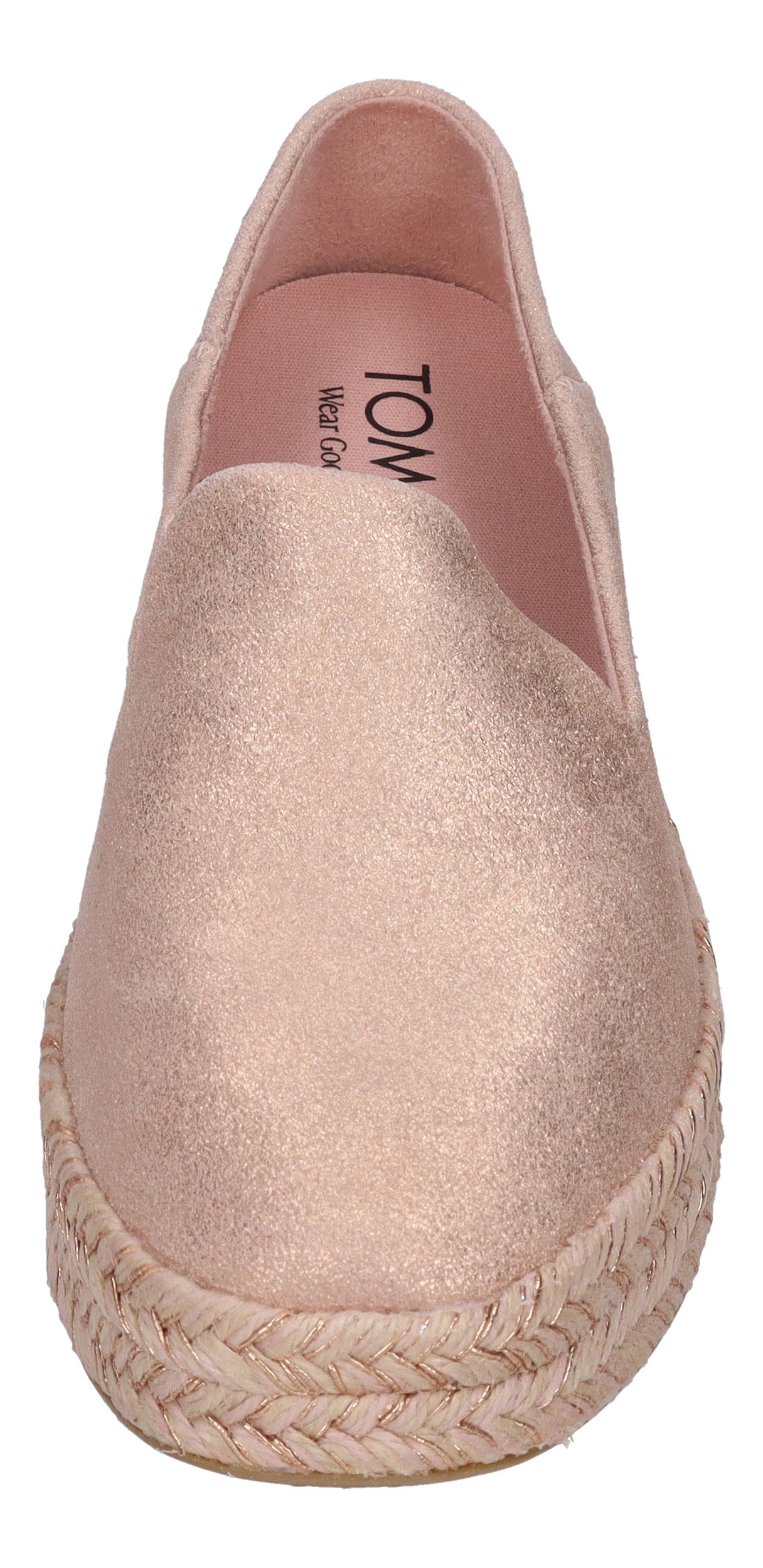 TOMS Damen Espadrilles - CAROLINA 10021868 - pale rose metallic