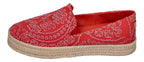 TOMS Damen Espadrilles - CAROLINA 10021871 - flame botanical eyelet