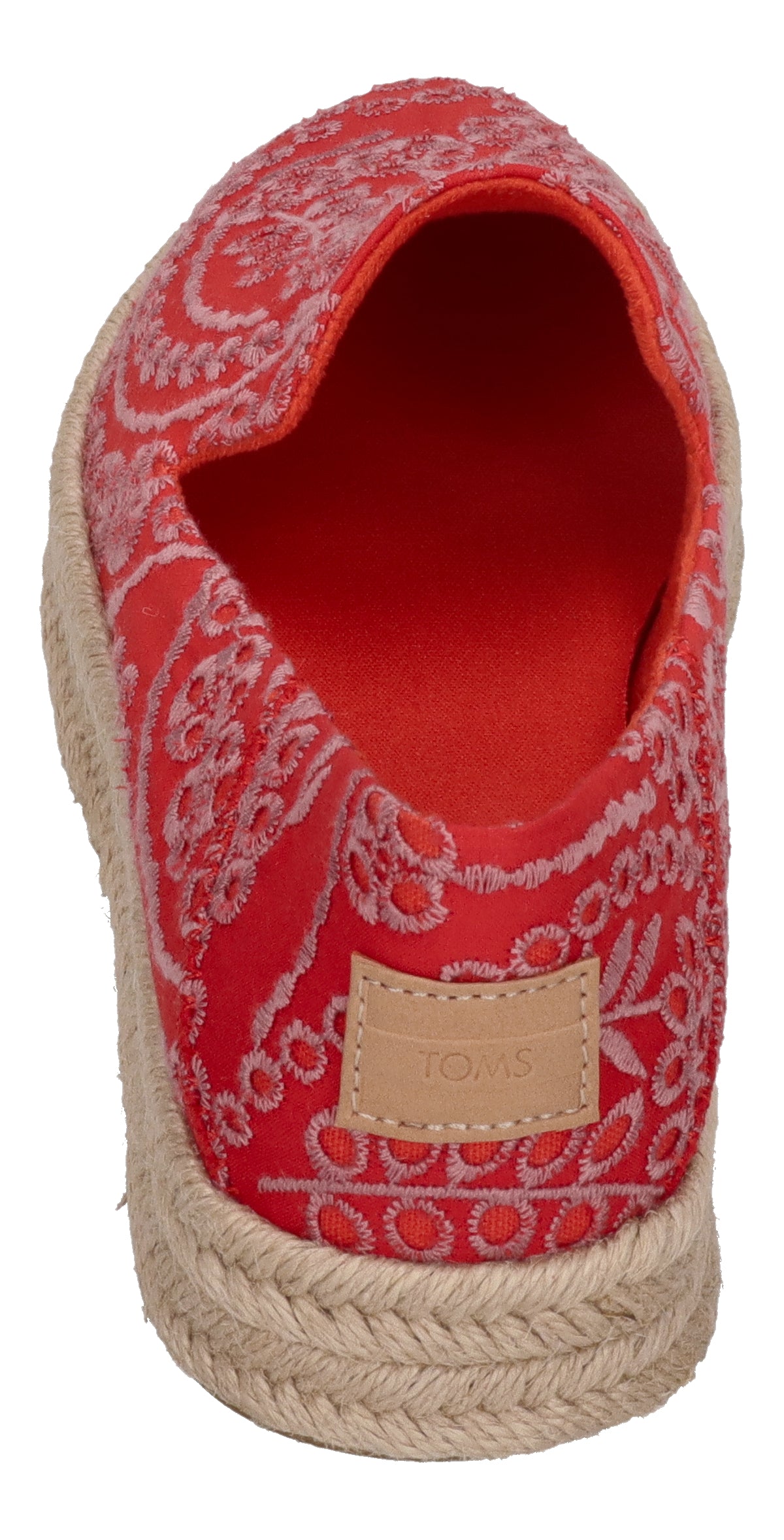 TOMS Damen Espadrilles - CAROLINA 10021871 - flame botanical eyelet