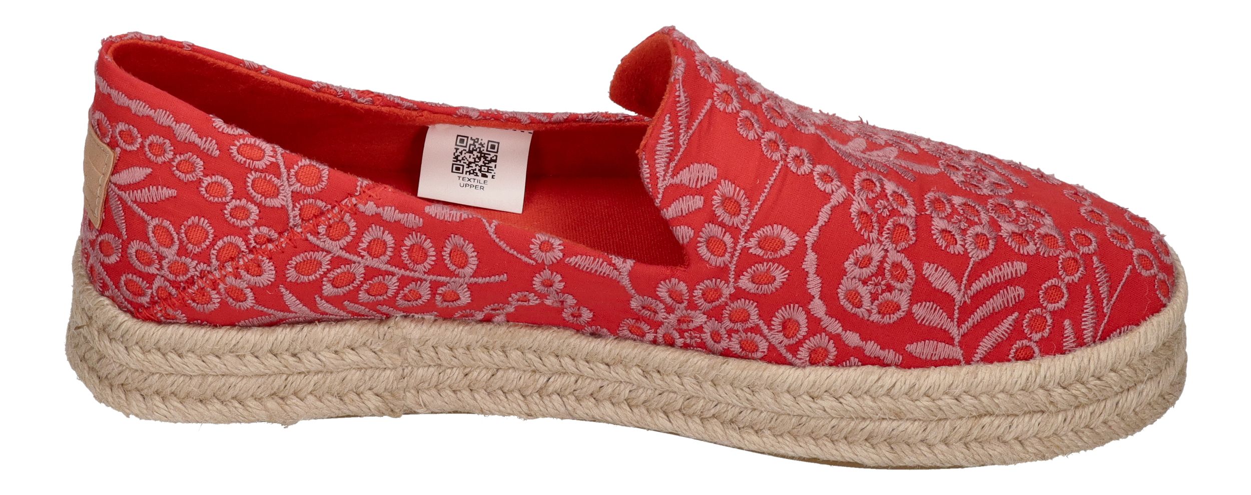 TOMS Damen Espadrilles - CAROLINA 10021871 - flame botanical eyelet