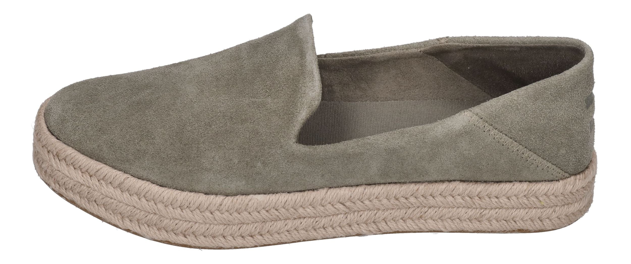 TOMS Damen Espadrilles - CAROLINA 10022469 - vetiver grey suede