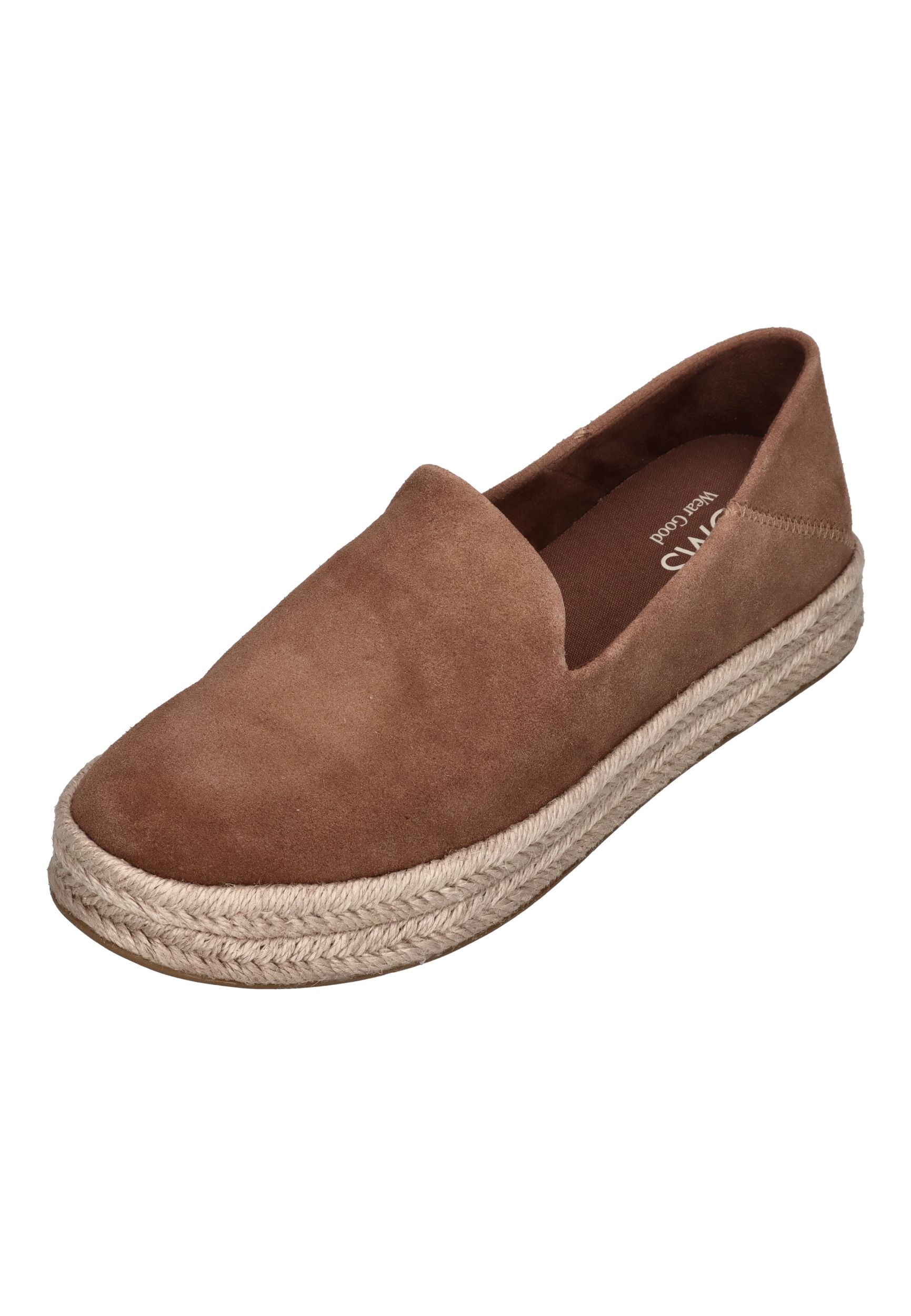 TOMS Damen Espadrilles CAROLINA 10023312 brown sugar suede