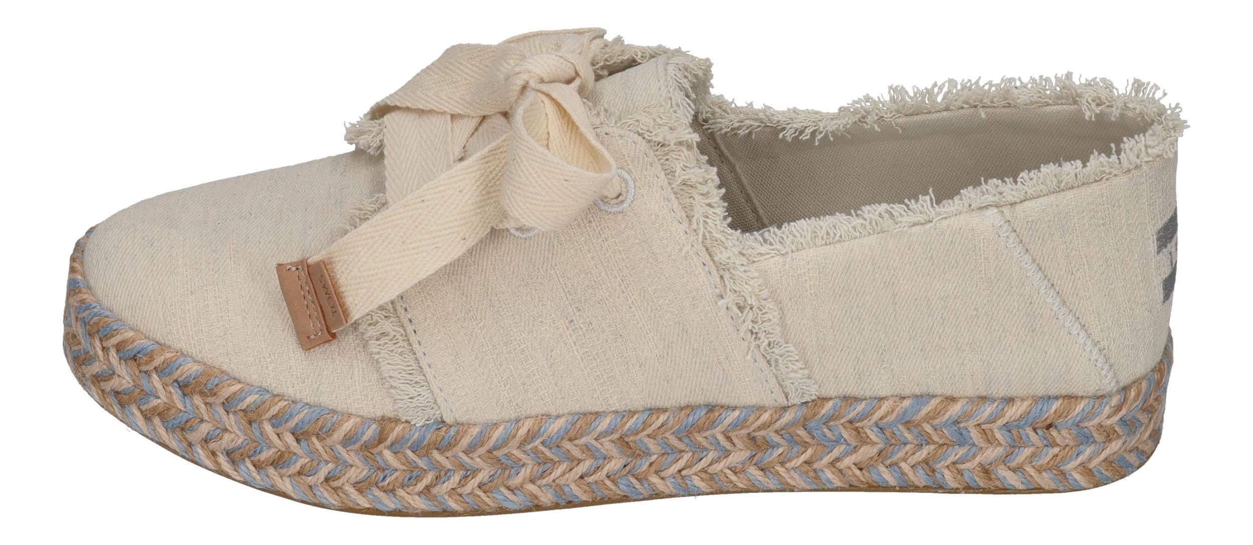 TOMS Damen Espadrilles - CAROLINA LACE UP 10021851- white onyx