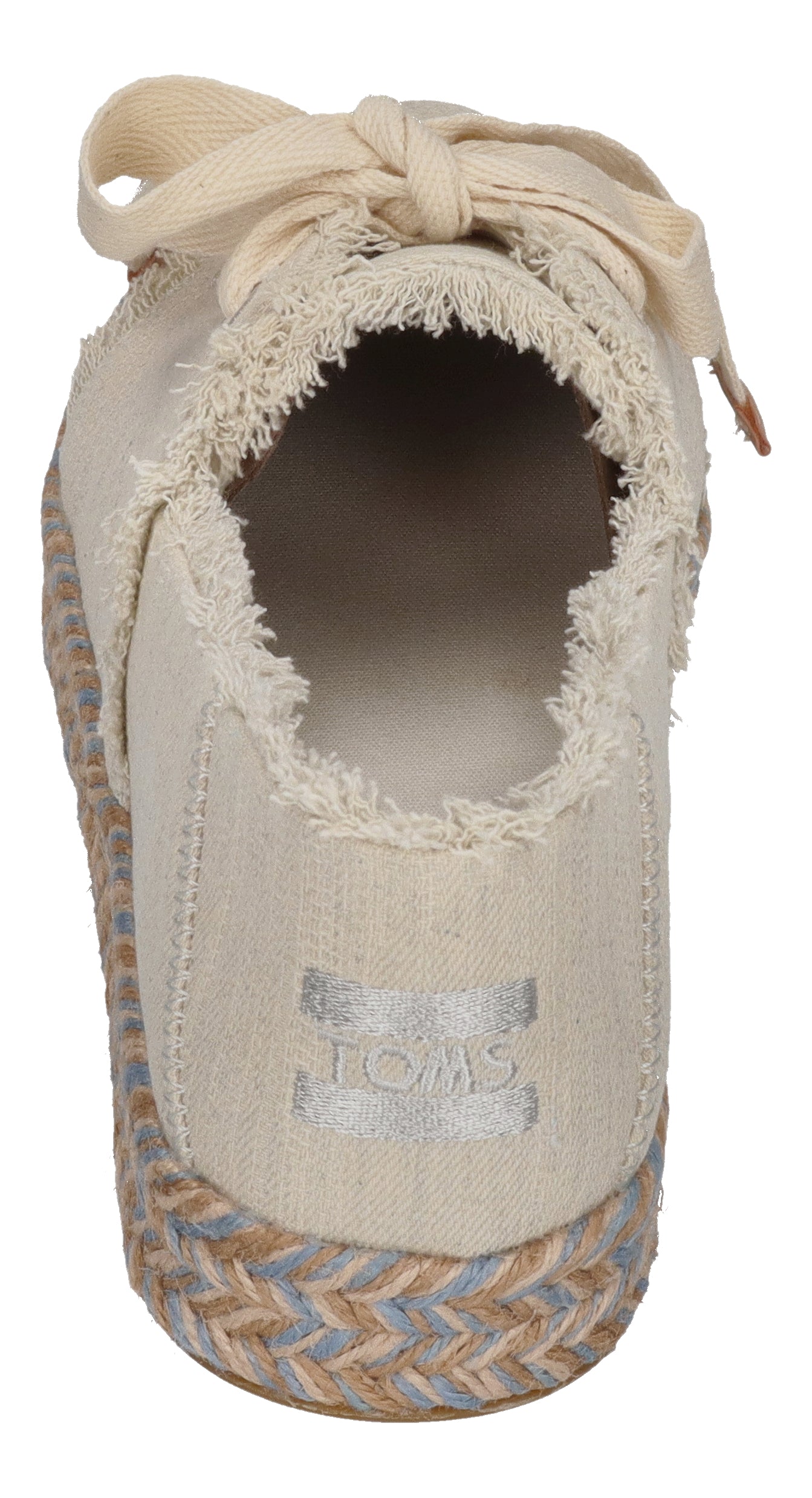 TOMS Damen Espadrilles - CAROLINA LACE UP 10021851- white onyx