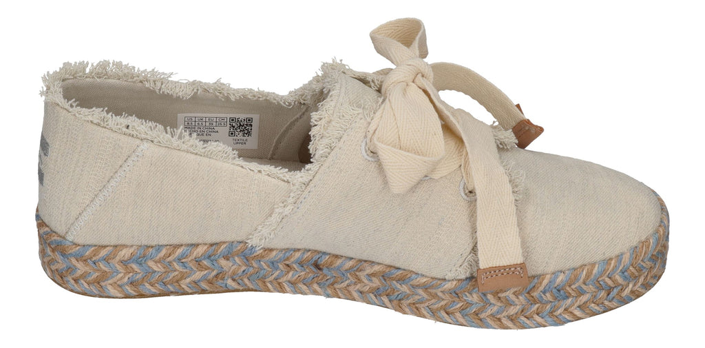 TOMS Damen Espadrilles - CAROLINA LACE UP 10021851- white onyx