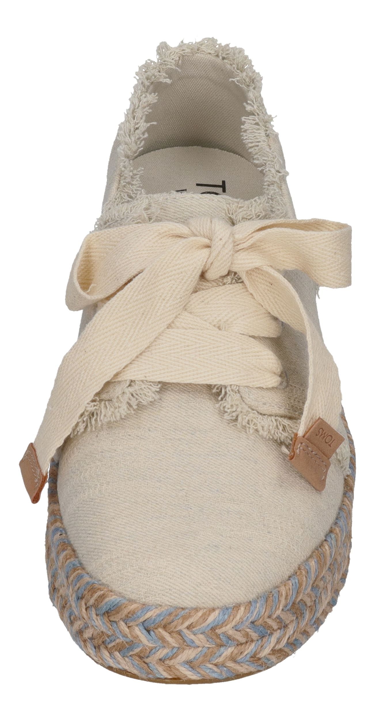 TOMS Damen Espadrilles - CAROLINA LACE UP 10021851- white onyx