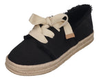 TOMS Damen Espadrilles - CAROLINA LACE UP 10021856 - black beachside